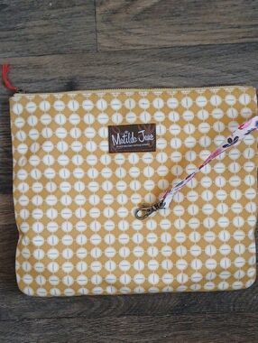 Matilda Jane Zipper Pouch from the Wish You Were Here Collection. 